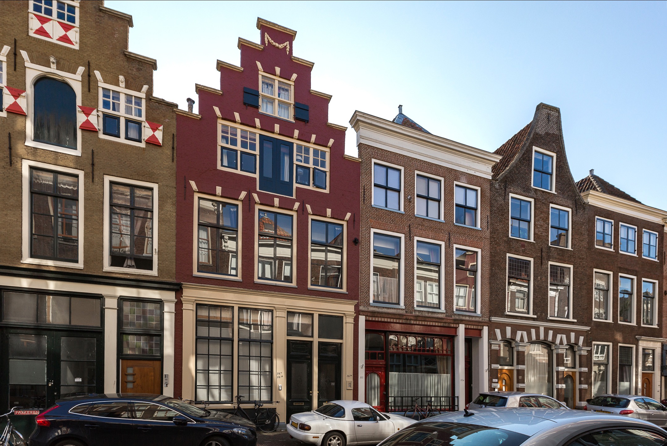 Image of Leiden, Hogewoerd 167 167A en 167B