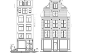 Amsterdam, Nieuwezijds Voorburgwal 302, Rosmarijnsteeg 2 & Wijde Heisteeg 7 image