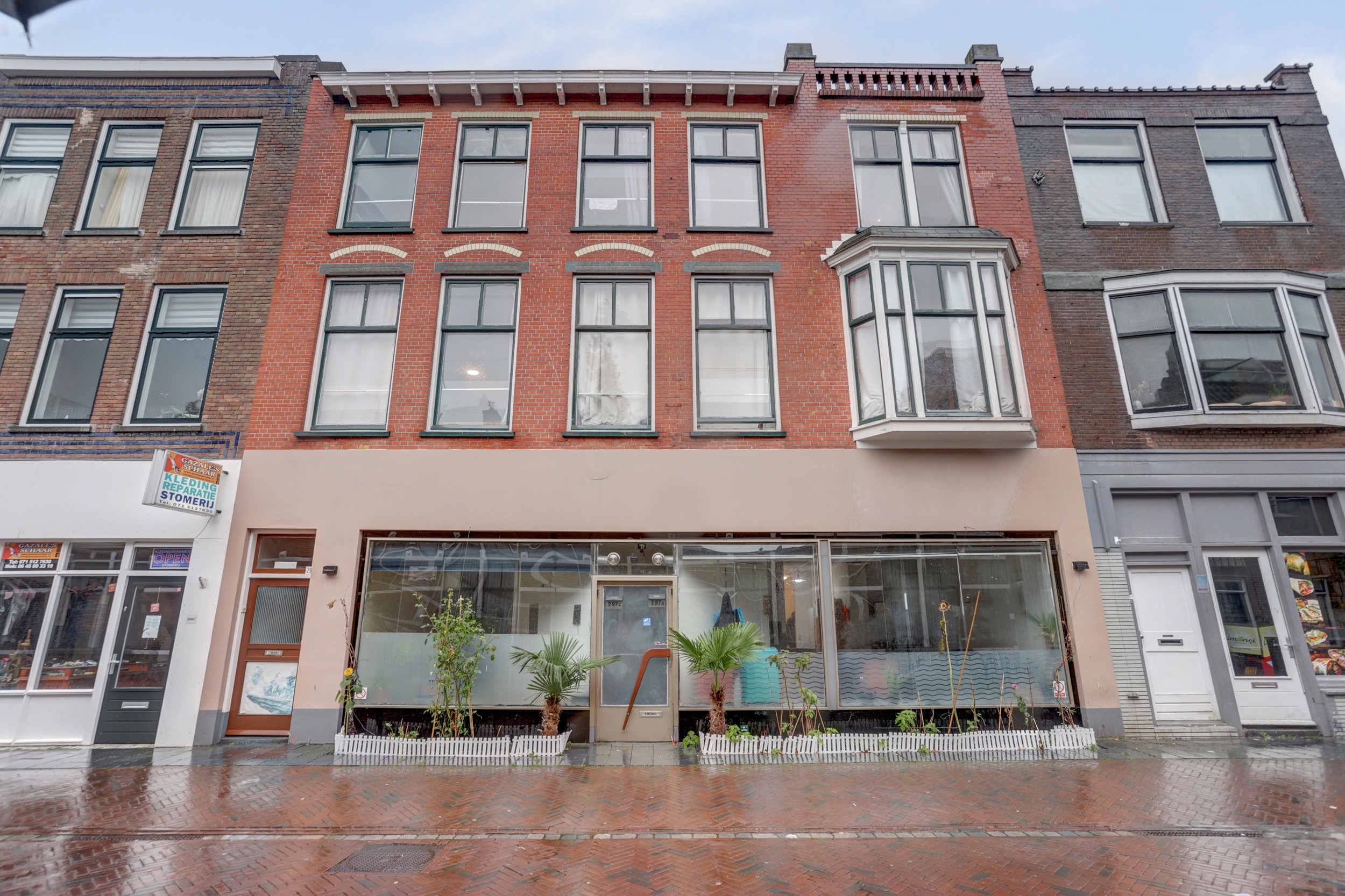 Image of Leiden, Haarlemmerstraat 299 A, 297B, en 297C