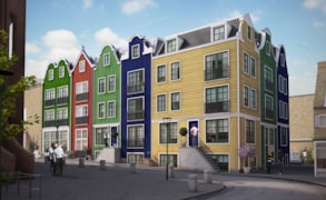 Zaanstad, Noorderkerkstraat 1A t/m 1K, 2A t/m 2K, 3A t/m 3K & 4A t/m 4K image